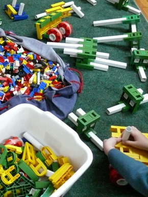 Blocks Play at GCS