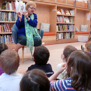 Grace Church School Library preschool children